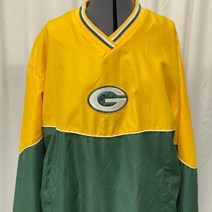 NFL Green Bay Packer pullover jacket size XL